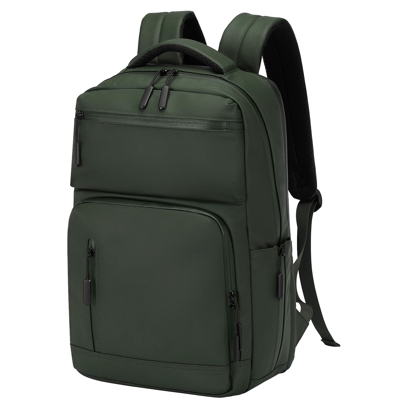 SUIKIHUM Waterproof Laptop Backpack for Men & Women, Flight Approved Anti-Theft Daypack with 15.6-inch Laptop Sleeve (Green)