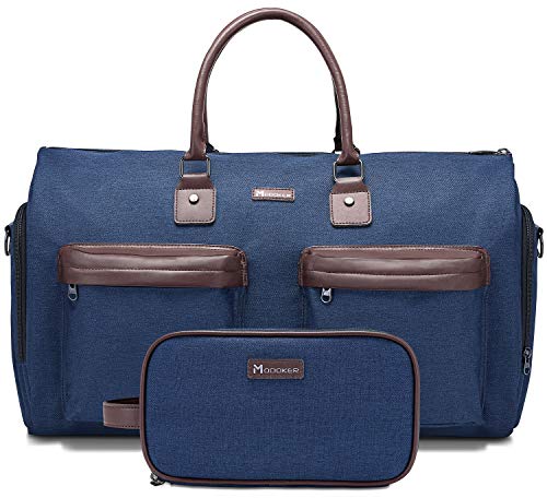 suit bag travel garment bag, 45L Carry on Convertible Garment Duffle bag