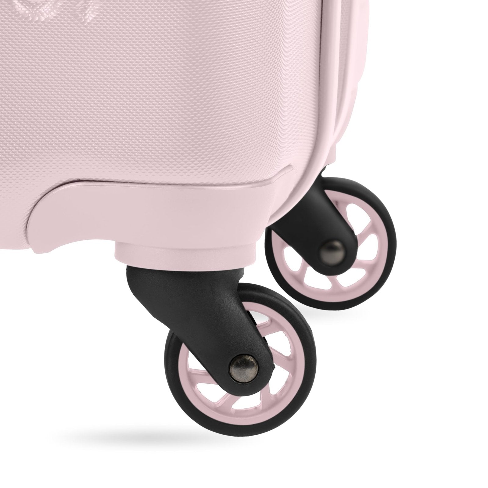 SwissGear 7366 Signature Hardside Expandable Luggage with Spinner Wheels, TSA Lock, Cup - Holder, Pink, Carry - On 19 - Inch
