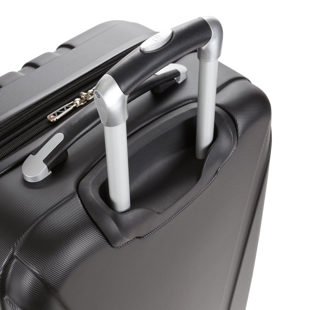 SwissGear 7585 Hardside Expandable Luggage with Spinner Wheels, Black, 2 - Piece Set (19/27)