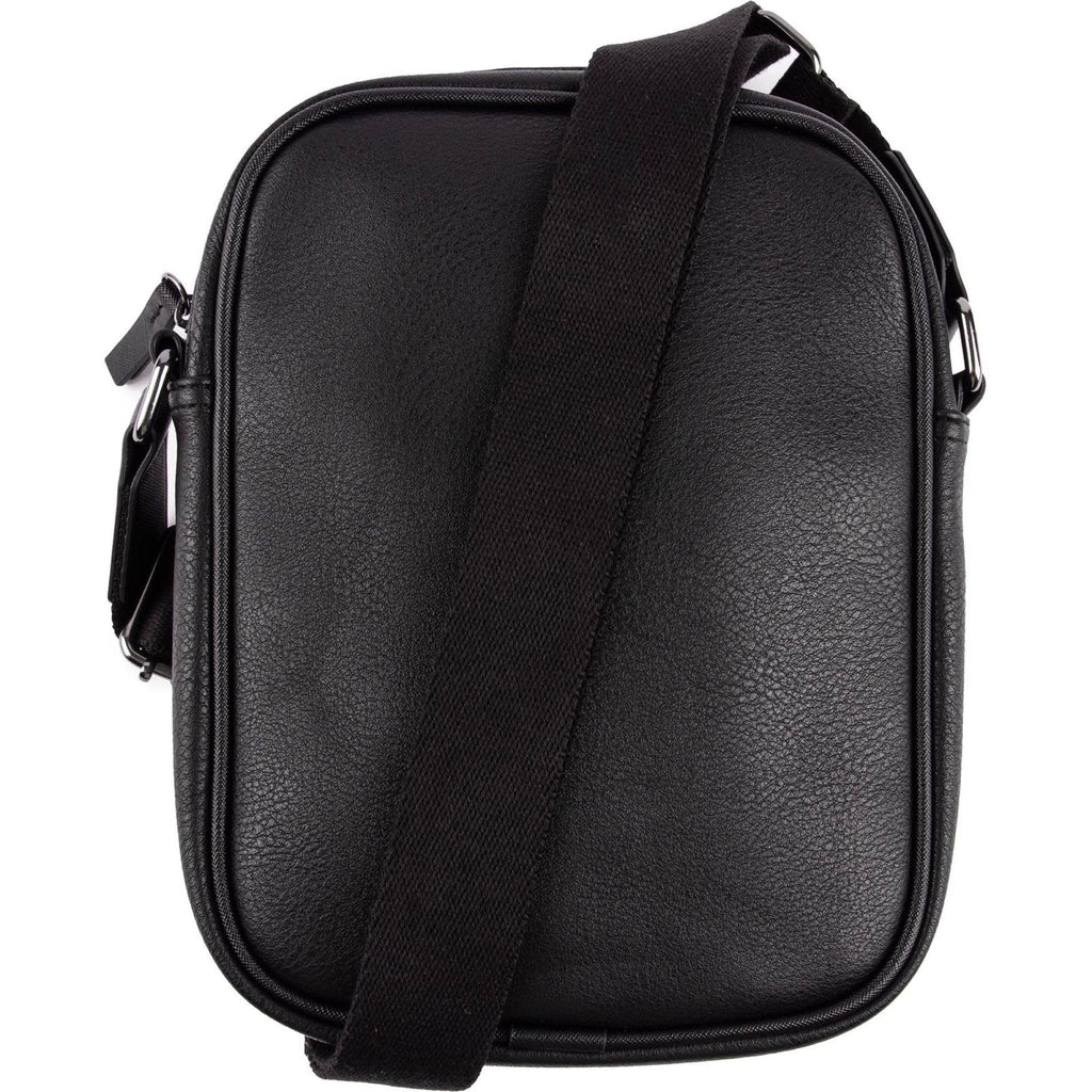 Ted Baker Mens House Check Pu Flight Bag WAYDON, Black