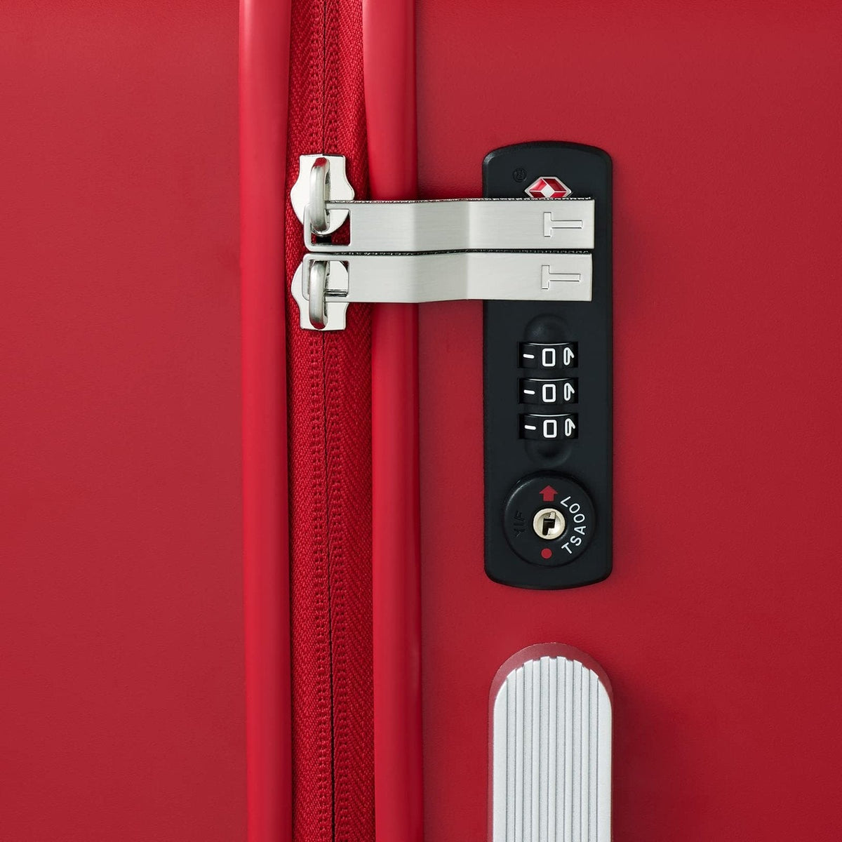 Ted Baker Women's Belle Fashion Lightweight Hardshell Spinner Luggage (Red, Checked - Large 30 - Inch)