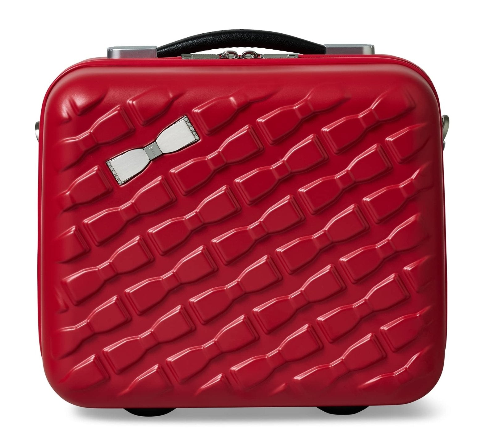 Ted Baker Women's Belle Fashion Lightweight Hardshell Spinner Luggage (Red, Vanity Case)