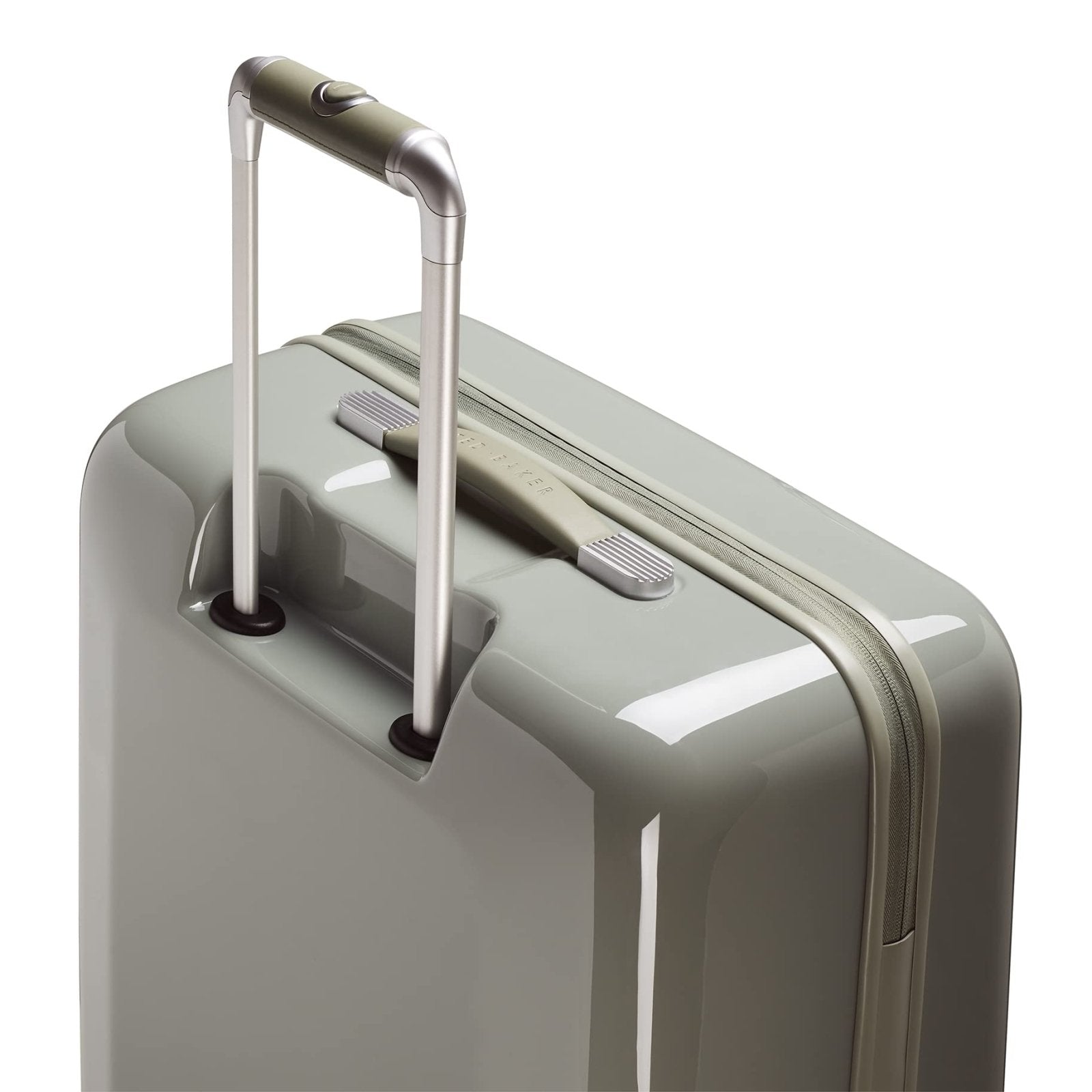 Ted Baker Women's Hardside Lightweight Spinner Luggage (Green, Checked - Medium 27 - Inch)