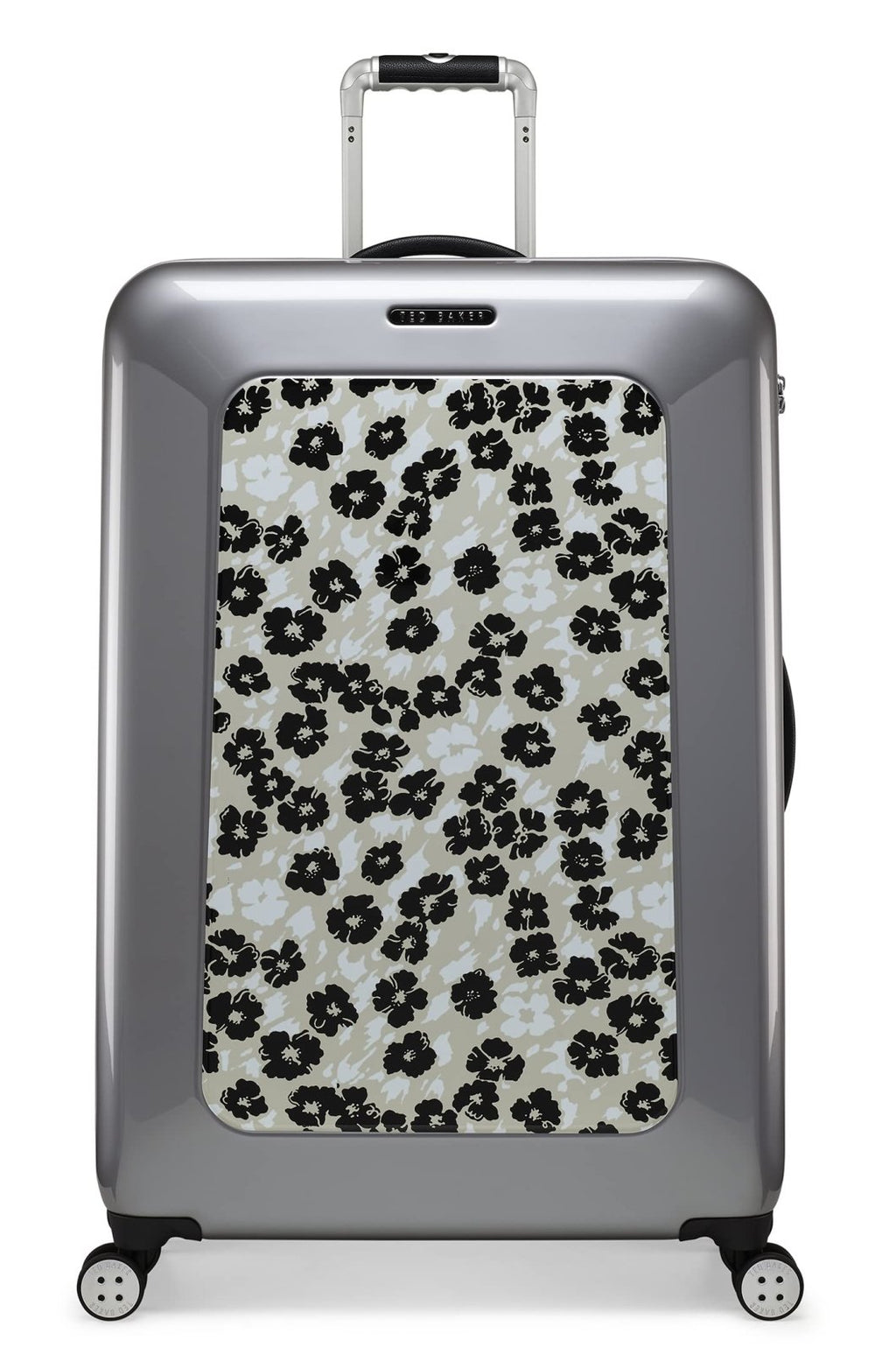 Ted Baker Women's Hardside Lightweight Spinner Luggage (New World Mono, Checked-Large 29-Inch)
