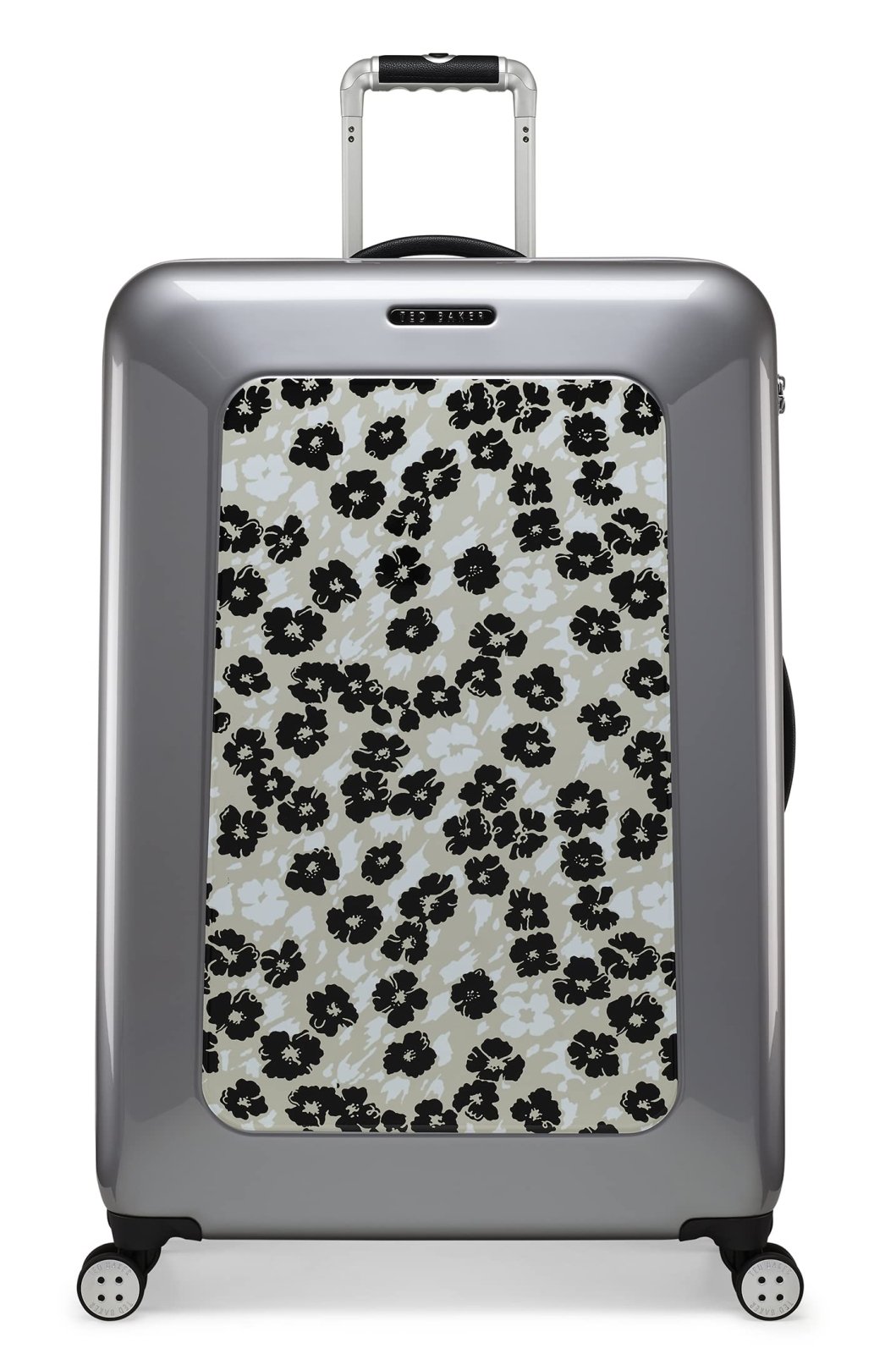 Ted Baker Women's Hardside Lightweight Spinner Luggage (New World Mono, Checked-Large 29-Inch)