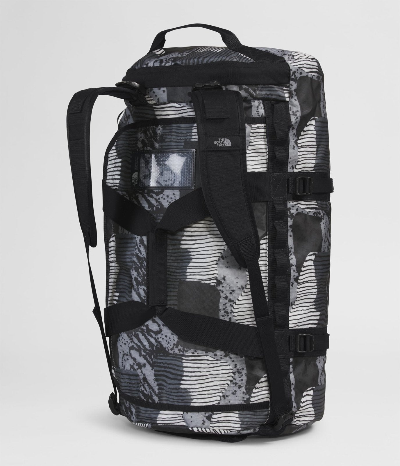 THE NORTH FACE Base Camp Duffel—M, Asphalt Grey Abstract Yosemite Print/TNF Black, One Size
