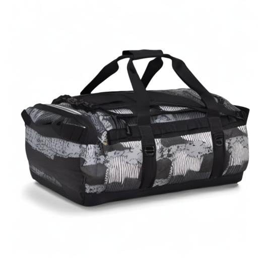 THE NORTH FACE Base Camp Duffel—M, Asphalt Grey Abstract Yosemite Print/TNF Black, One Size