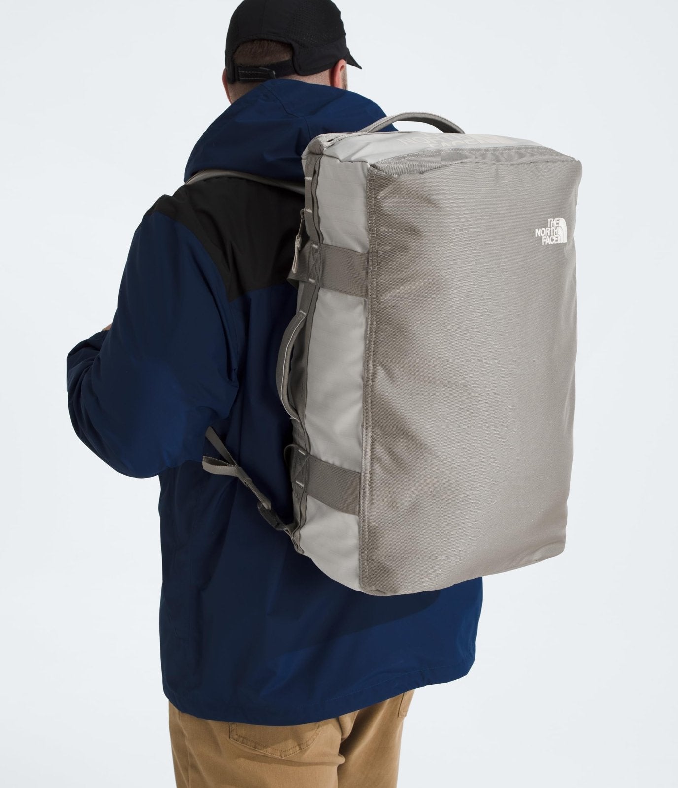 THE NORTH FACE Base Camp Voyager Duffel—42L - PFAS Free, Soapstone/Stone Slab, One Size