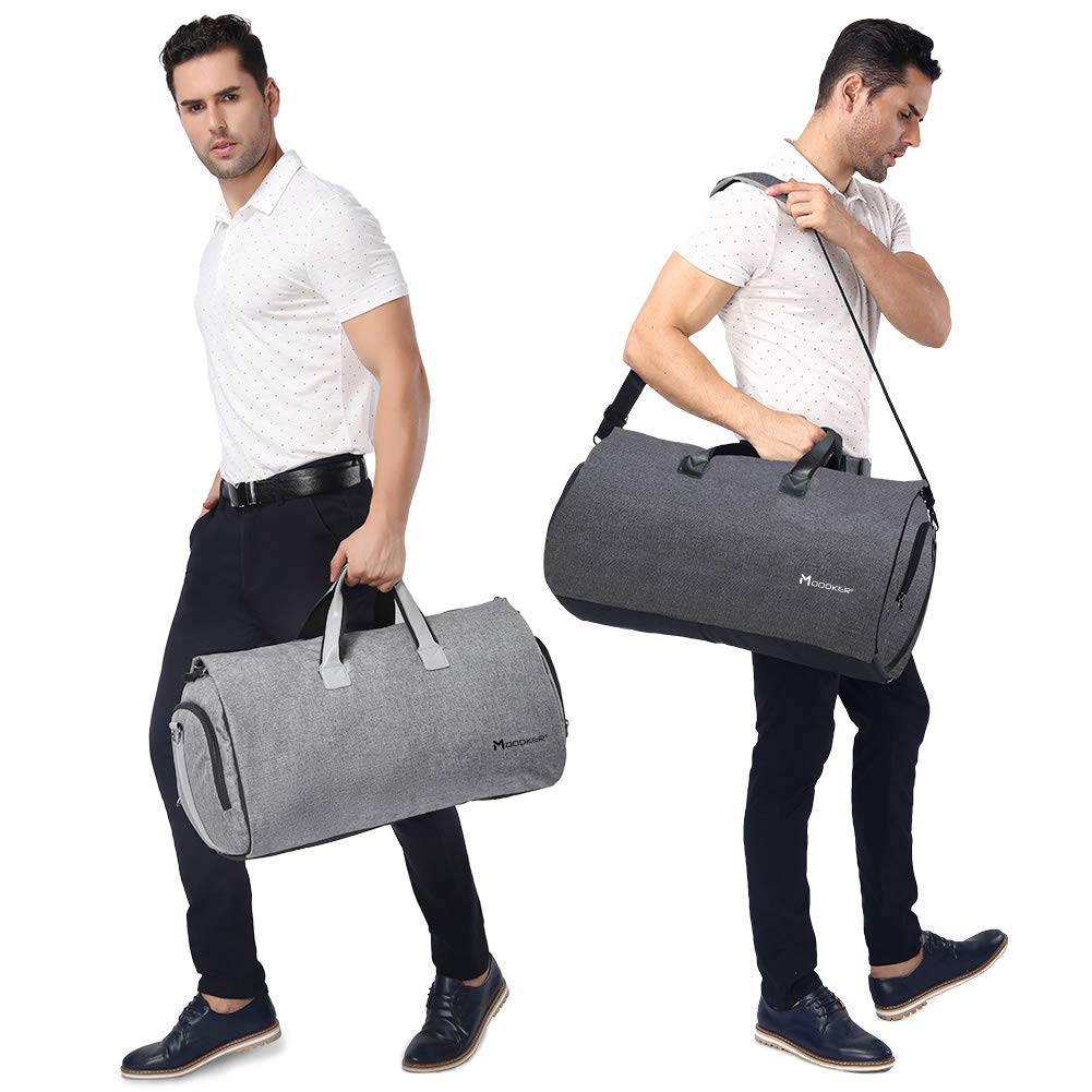 Tie Case Bag and Convertible Garment Duffel Bag