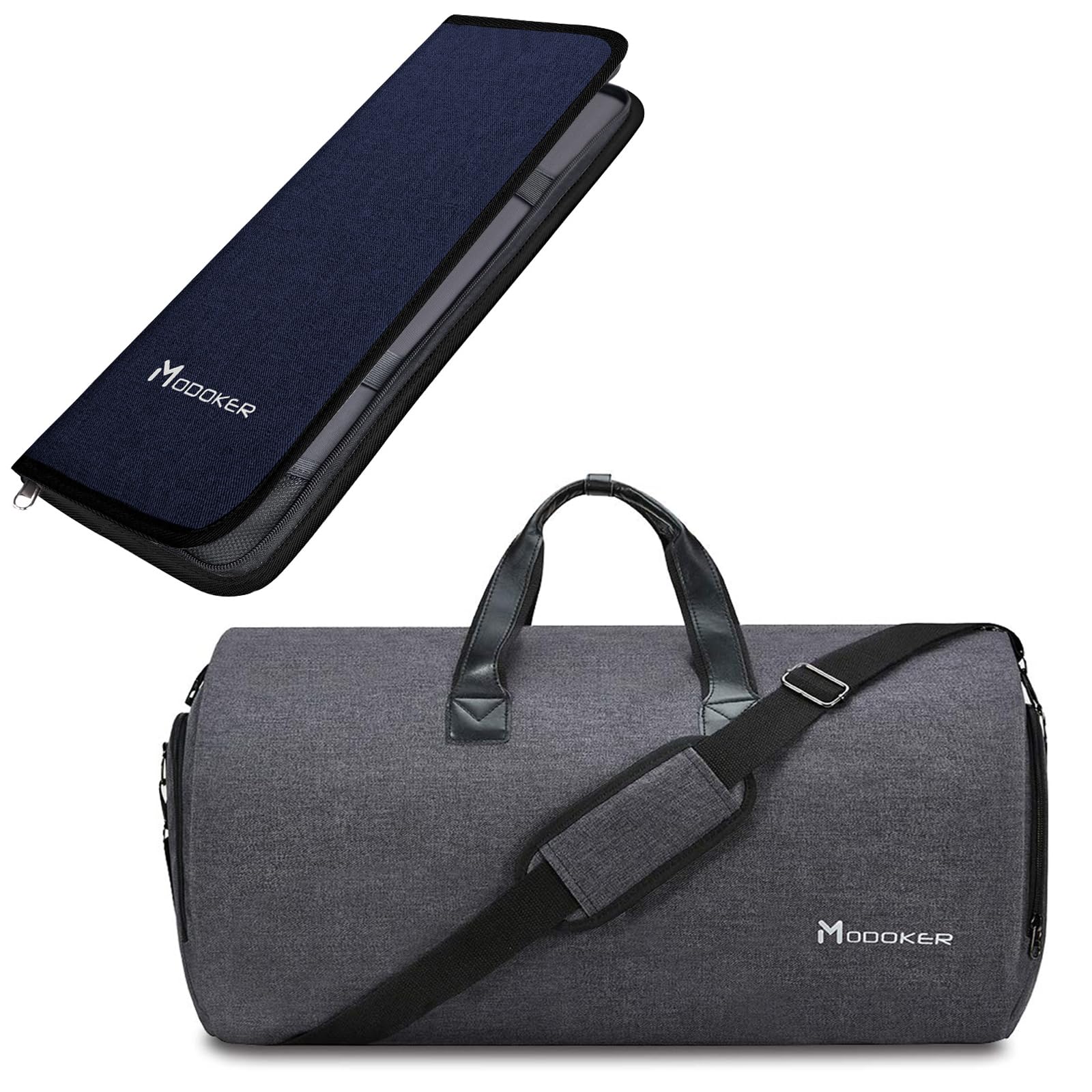 Tie Case Bag and Convertible Garment Duffel Bag