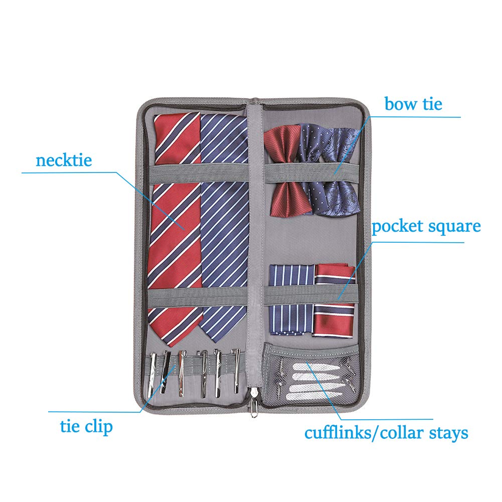 Tie Case Bag and Convertible Garment Duffel Bag