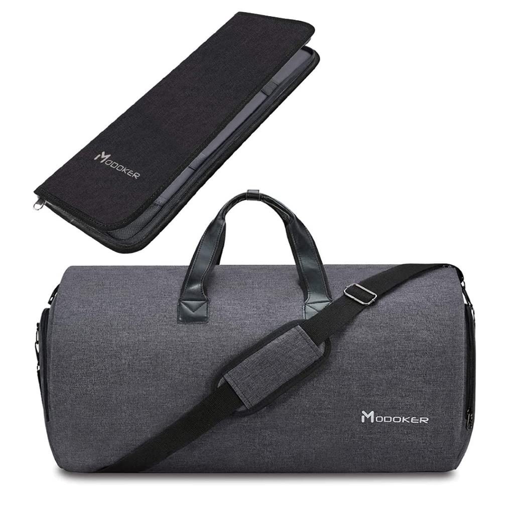Tie Case Bag and Convertible Garment Duffel Bag