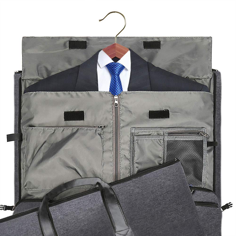 Tie Case Bag and Convertible Garment Duffel Bag