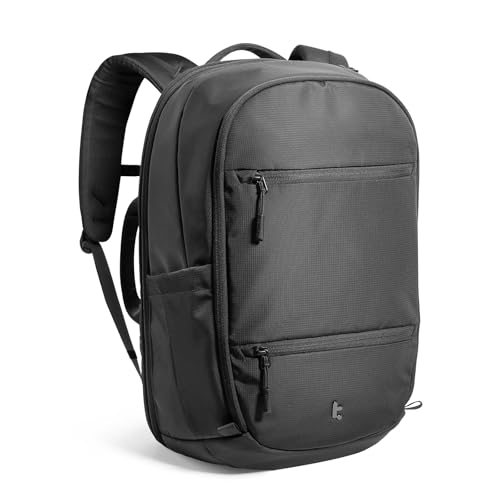 tomtoc Laptop Backpack 26L, Large Business Work Bag Fits 15.6-16 Inch Laptop, Water-Resistant Durable Computer Travel Backpack for Business Trip, Weekend Getaway