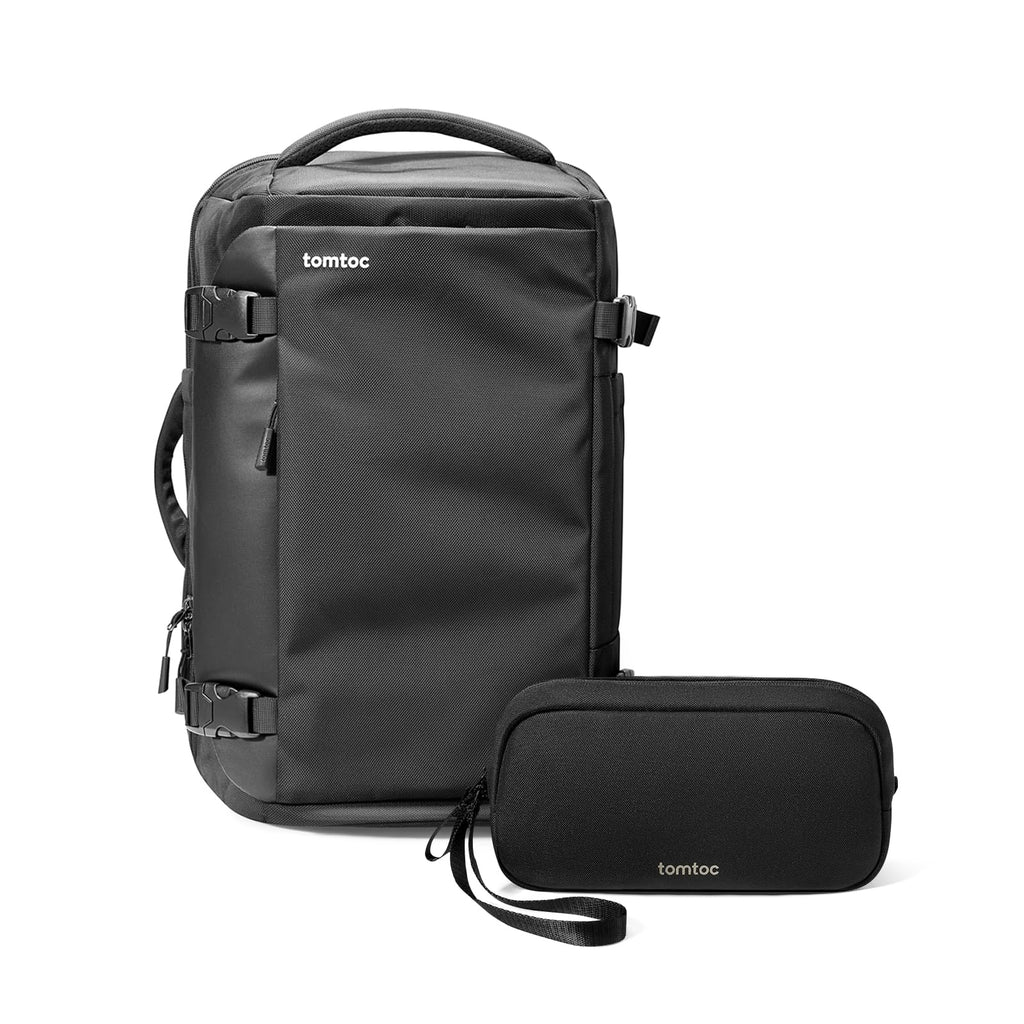 tomtoc Travel Backpack 40L Electronic Organizer Travel Case, T12S1