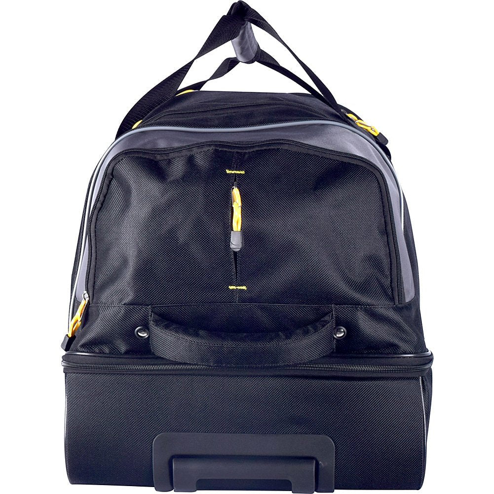 TPRC Sierra Madre Duffel Bag, Black, 30" Rolling