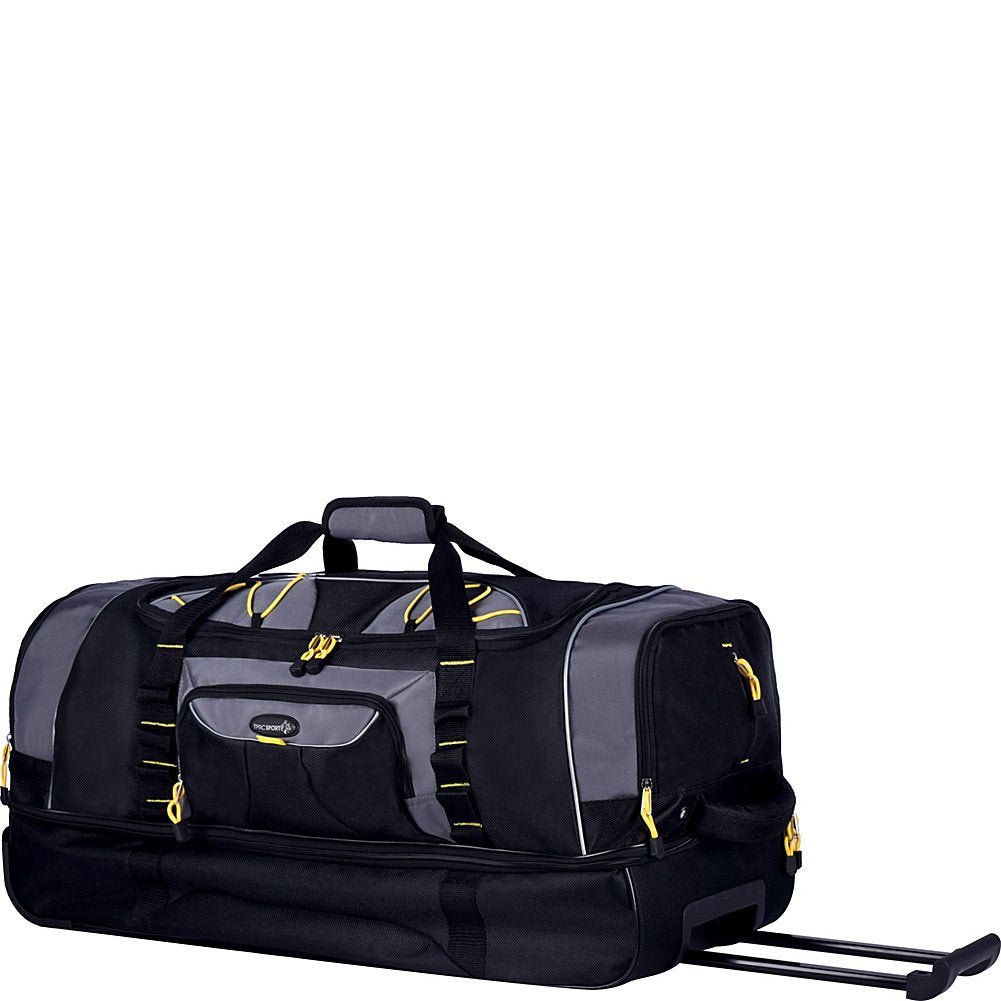 TPRC Sierra Madre Duffel Bag, Black, 30" Rolling