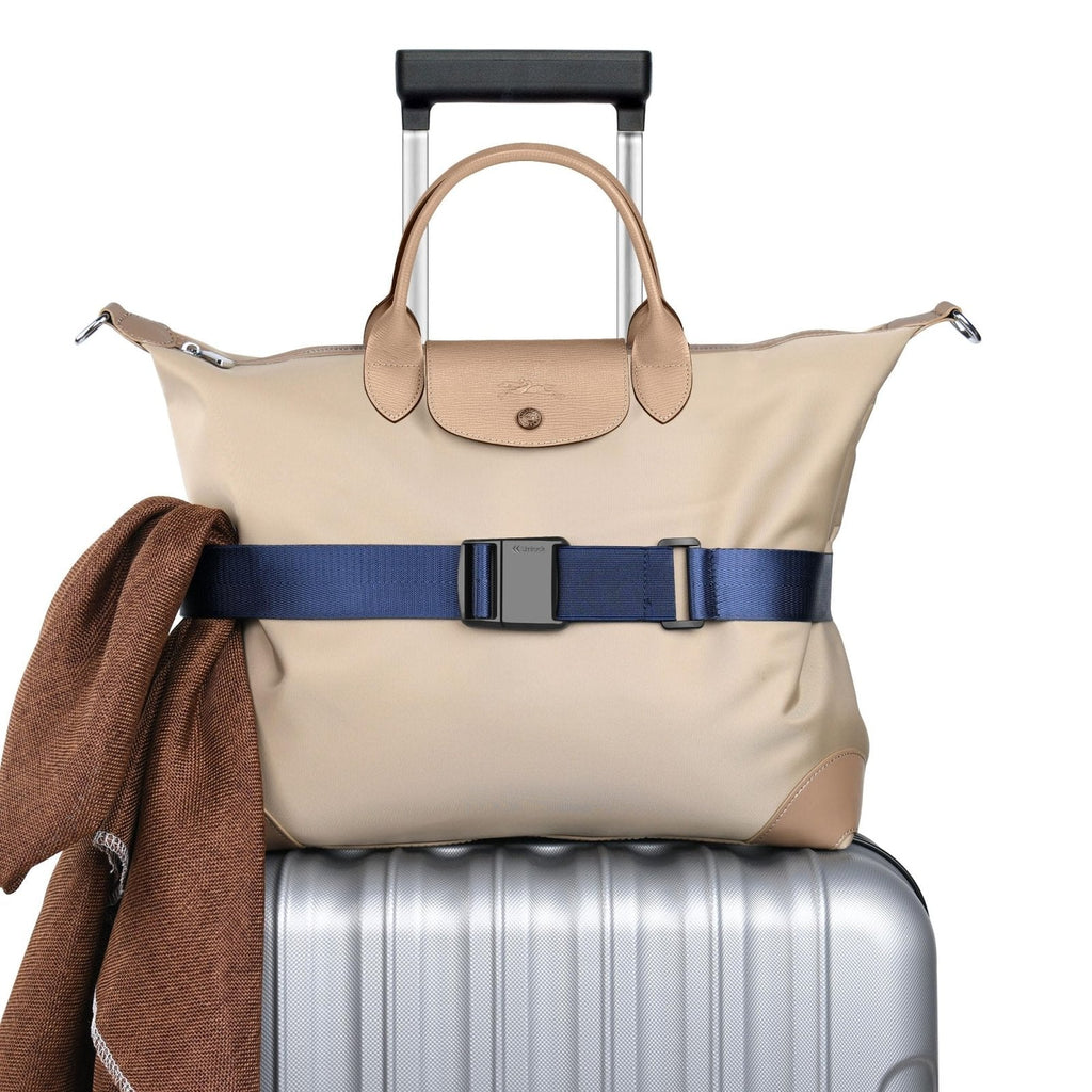Travel Inspira Magnetic Quick-Release Travel Belt for Luggage Strap - Hands-Free, Lightens Load, Secures Multiple Bags, Adjustable & Lightweight for Effortless Travel