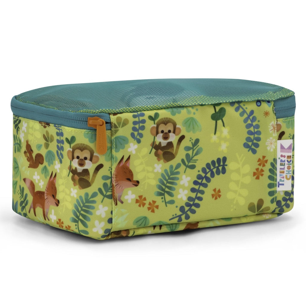 Traveler's Choice Kids JoJo the Bear's Travel Adventure, Jungle, 3 - Piece Packing Cube Set