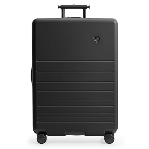 Traveler's Choice Markham Hardside Expandable Luggage with Hinomoto Spinner Wheels, 30-Inch Large, Black