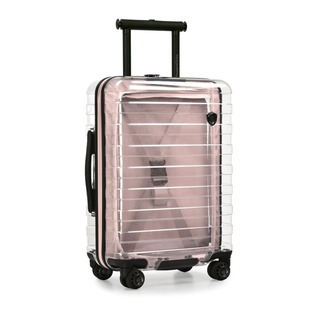 Traveler's Choice Millennial II Transparent Carry-On 22" Hardside Spinner Luggage