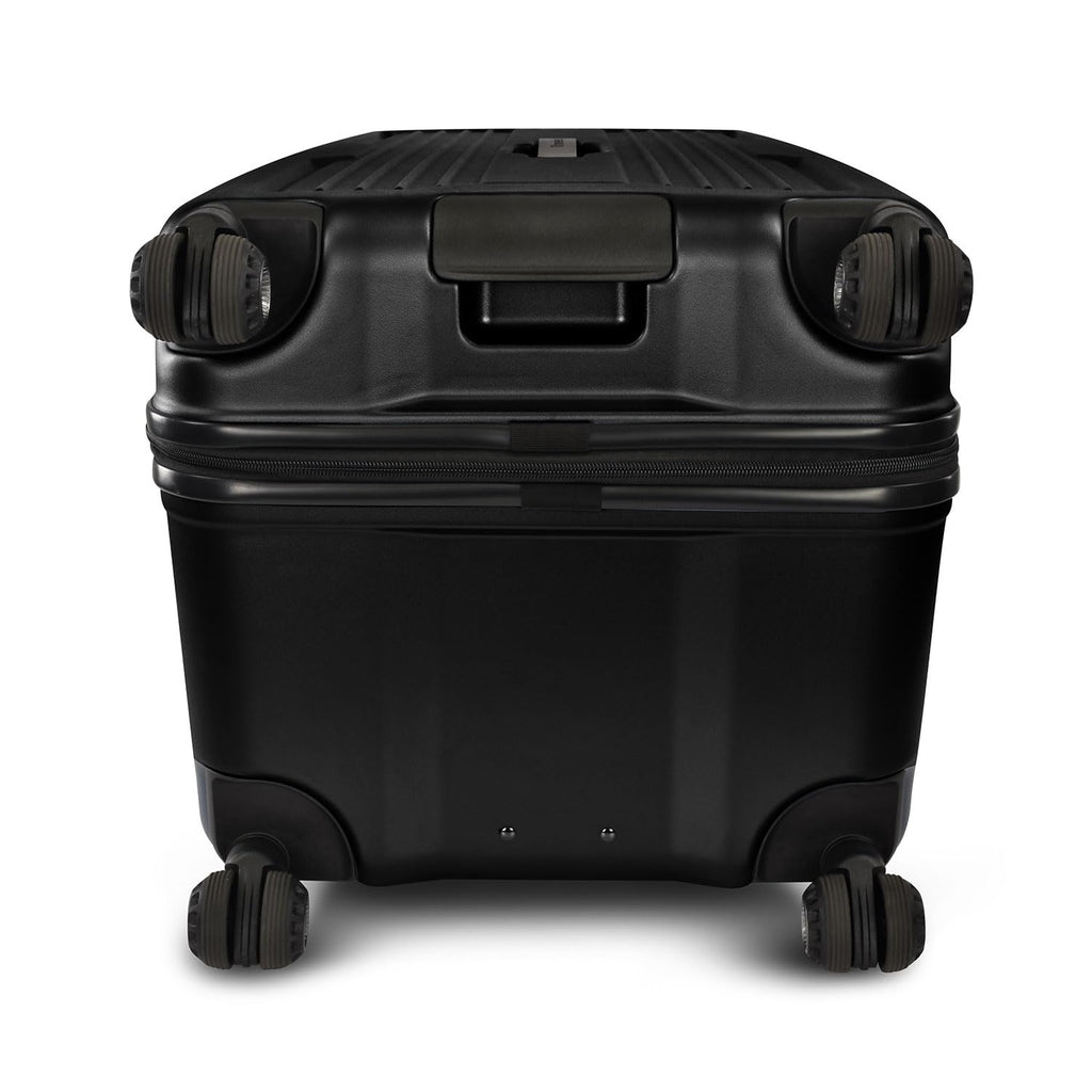 Traveler's Choice Ultimax II Polycarbonate Hardside Luggage with Spinner Wheels, Matte Black, 31 - Inch Large Trunk