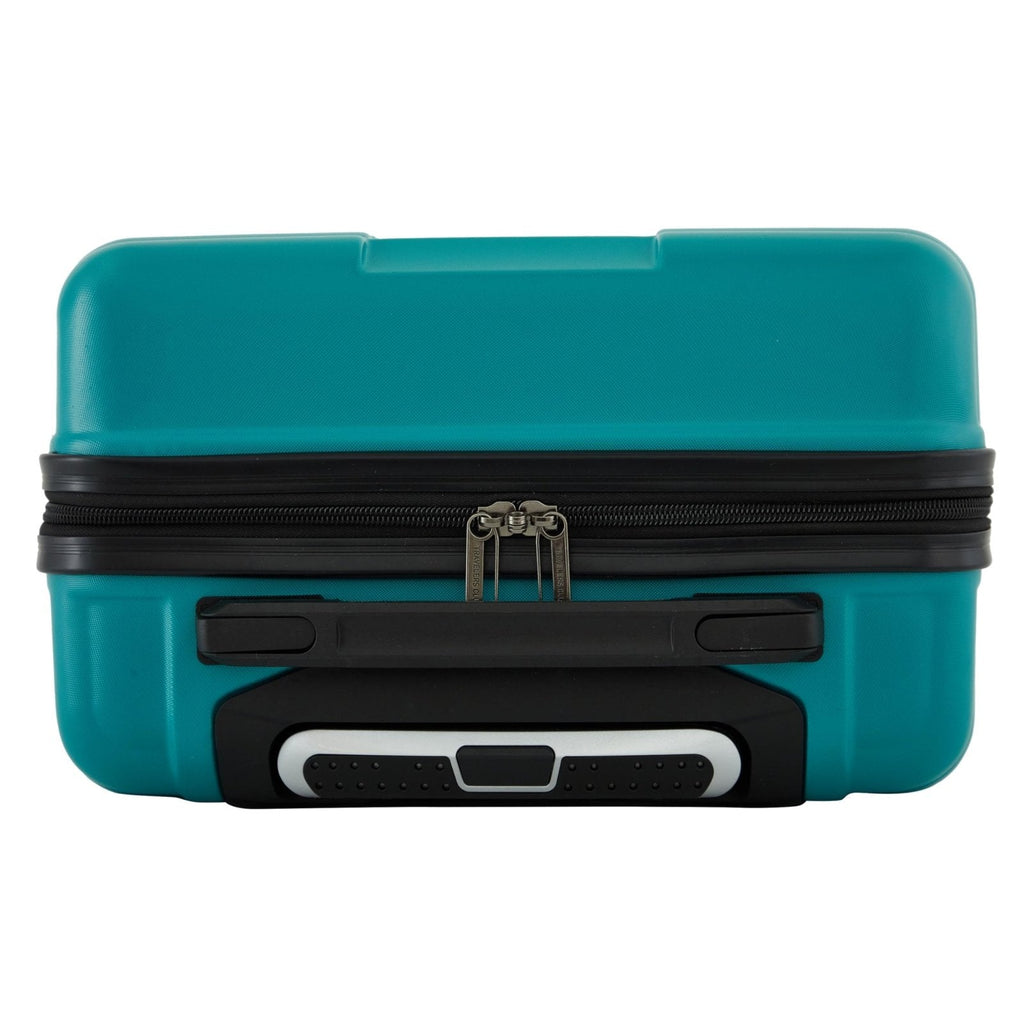 Travelers Club 22 - Inch Gilroy Rolling Hardside Carry - On Luggage, Teal Blue