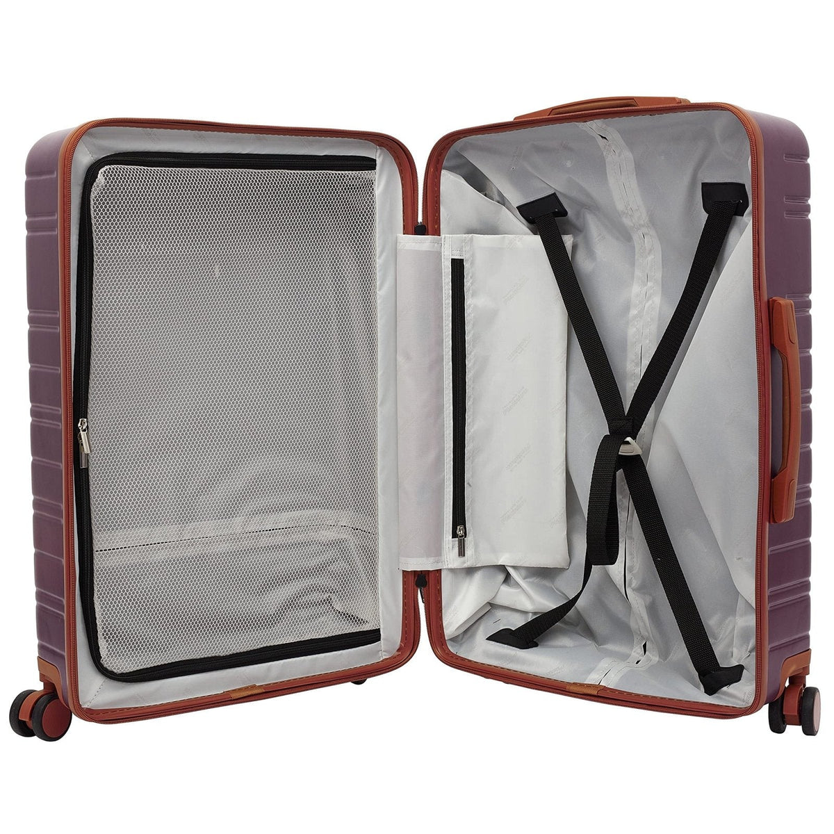 Travelers Club 2PC or 20" Navigate Luggage Set, Burgundy, 2PC Set