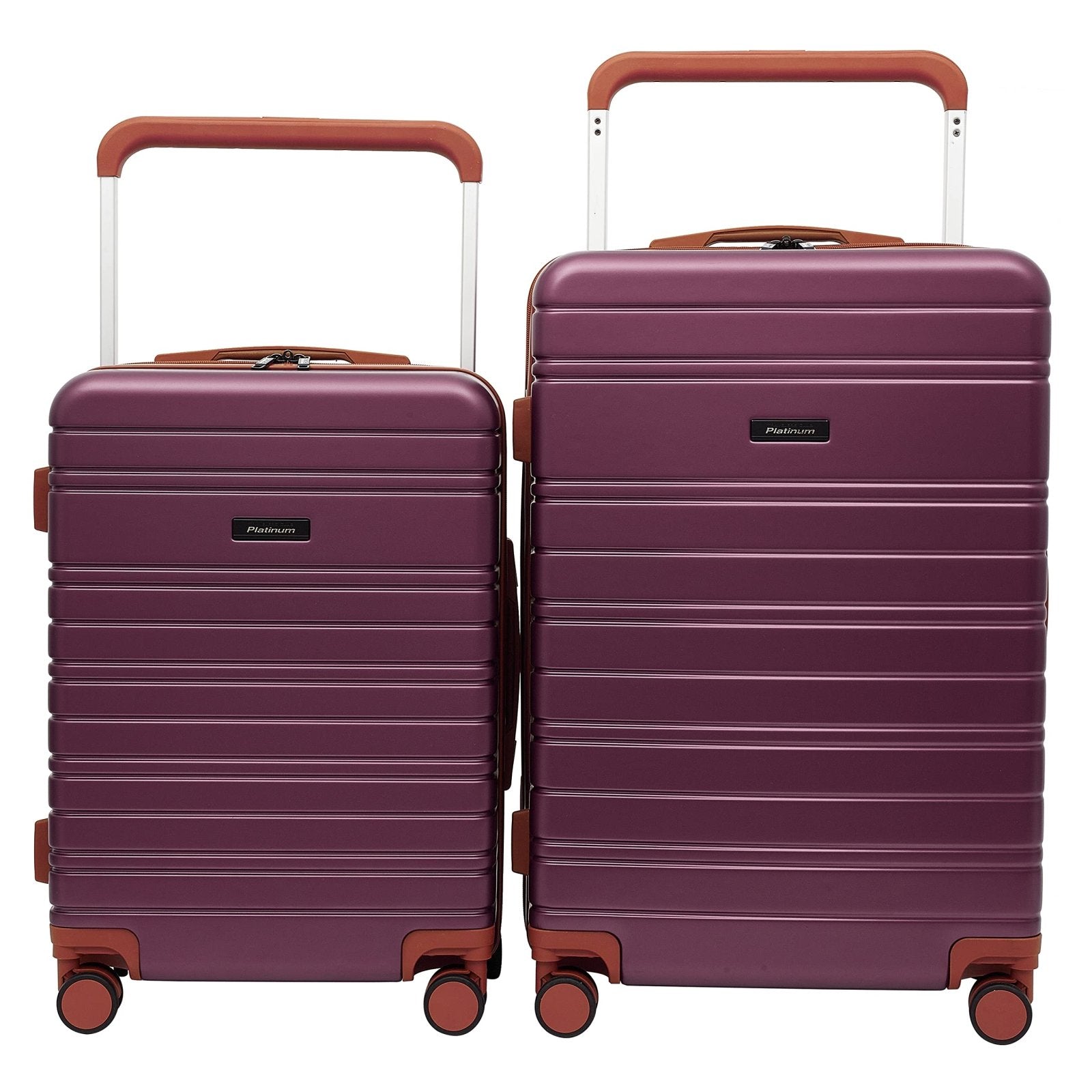Travelers Club 2PC or 20" Navigate Luggage Set, Burgundy, 2PC Set