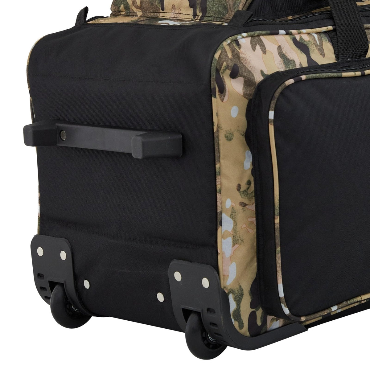 Travelers Club 30" Xpedition Rolling Duffel Bag, Camo