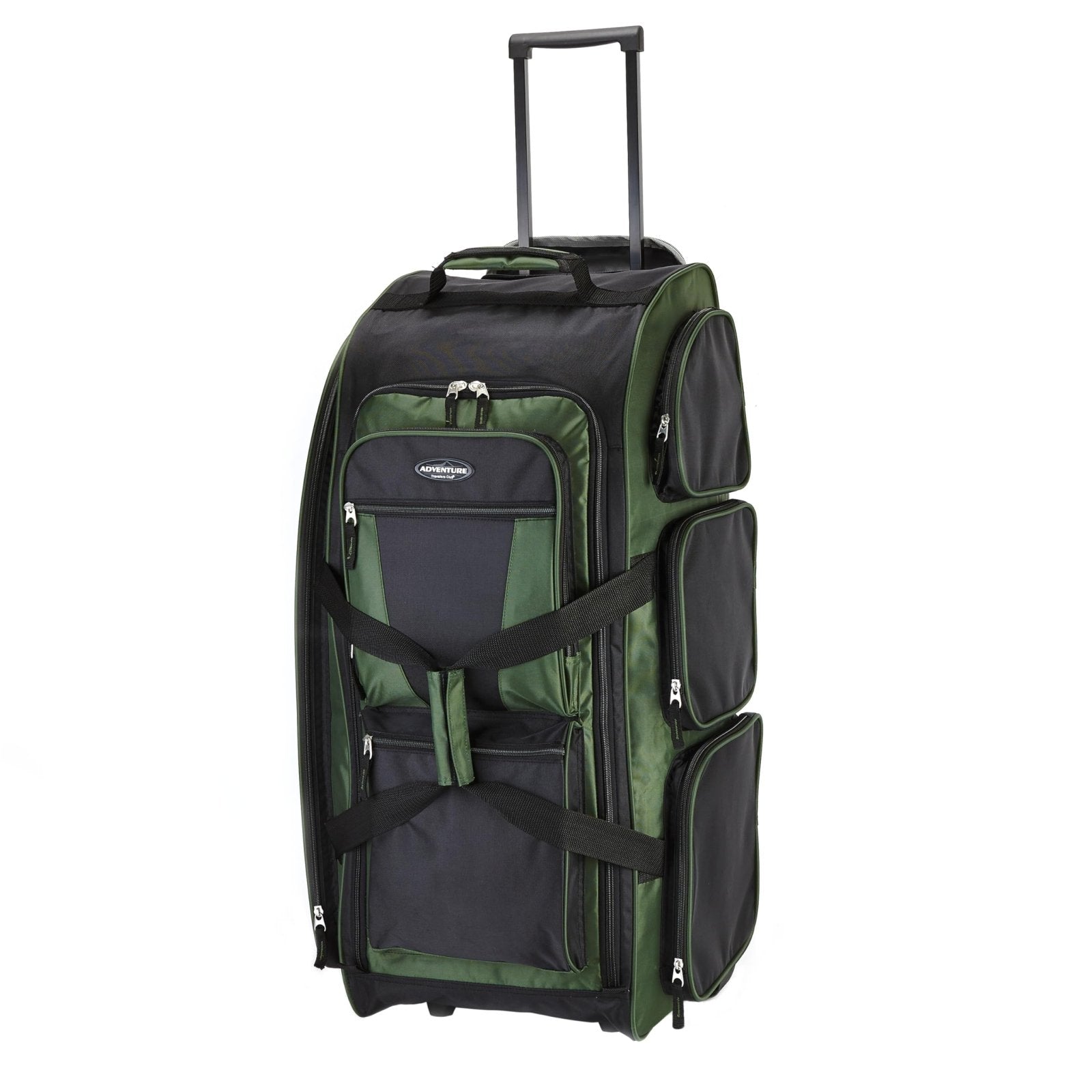 Travelers Club 30" Xpedition Rolling Duffel Bag, Forest Green