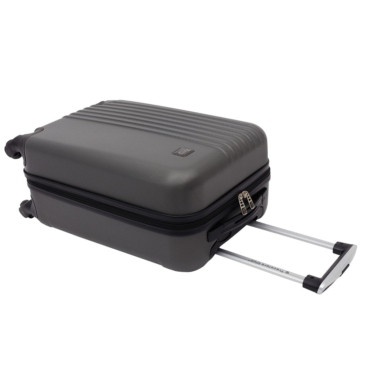 Travelers Club Cosmo Luggage, Charcoal Grey - 2 Piece Set (28"/20")