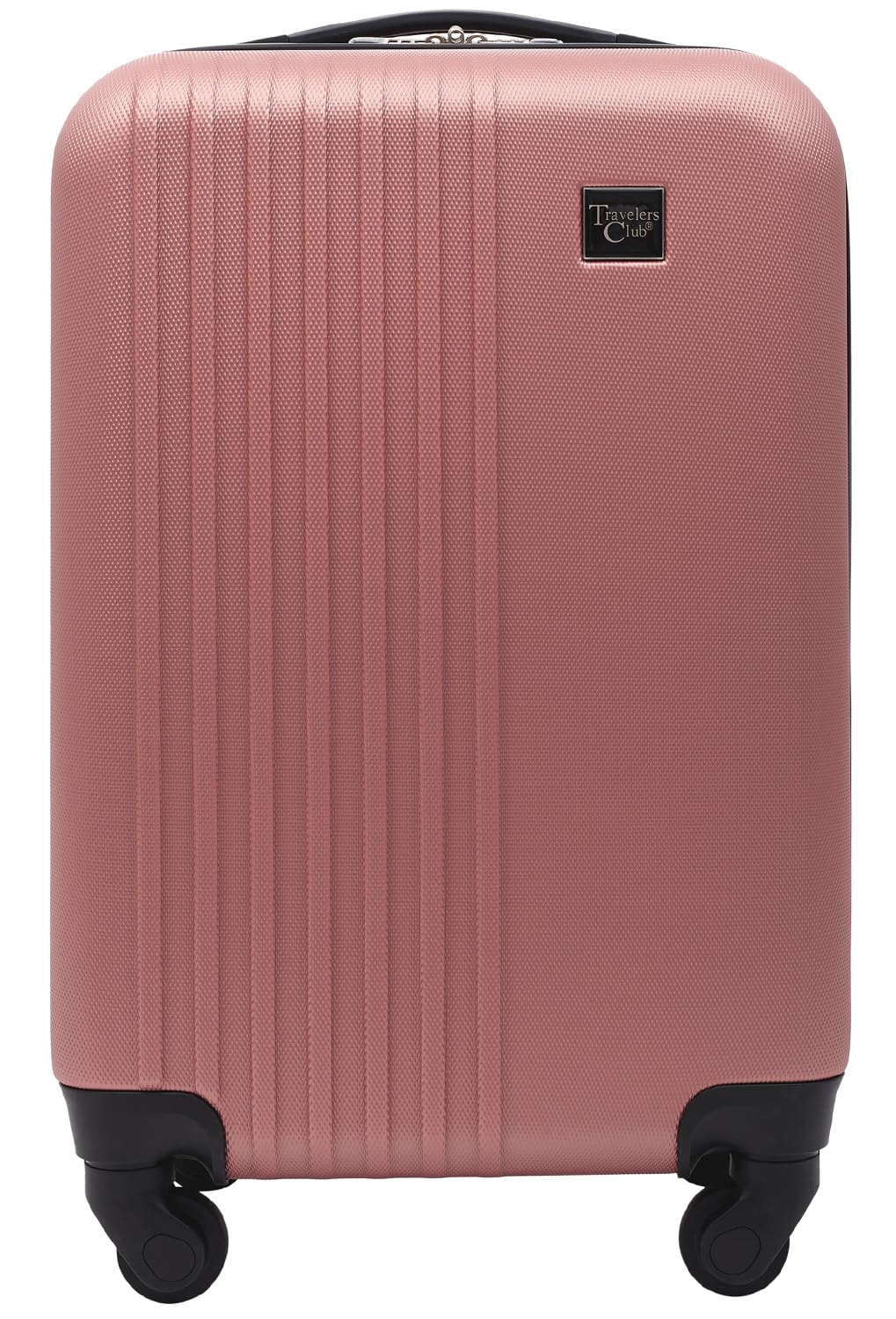 Travelers Club Cosmo Luggage, Rose Gold - 20 Inch, 20-Inch