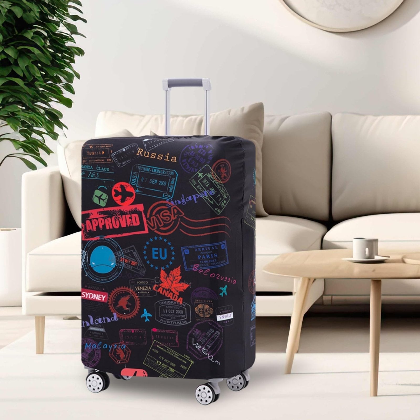 TRAVELKIN more than travel Luggage Cover Suitcase Cover Suitcase Protector Fit 29 - 32 Inch Luggage
