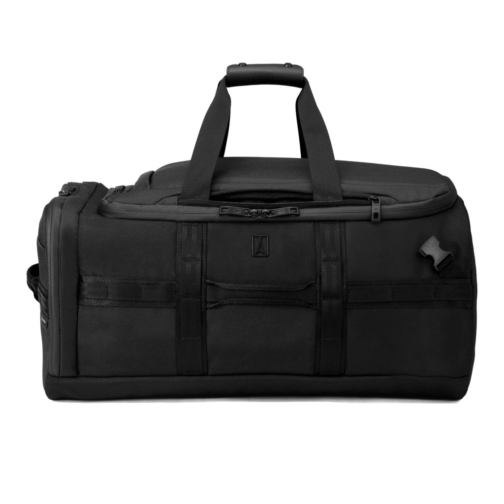 Travelpro Altitude Convertible Duffel/Backpack 56L, Water Resistant, Work, Business, Men and Women, Jet Black