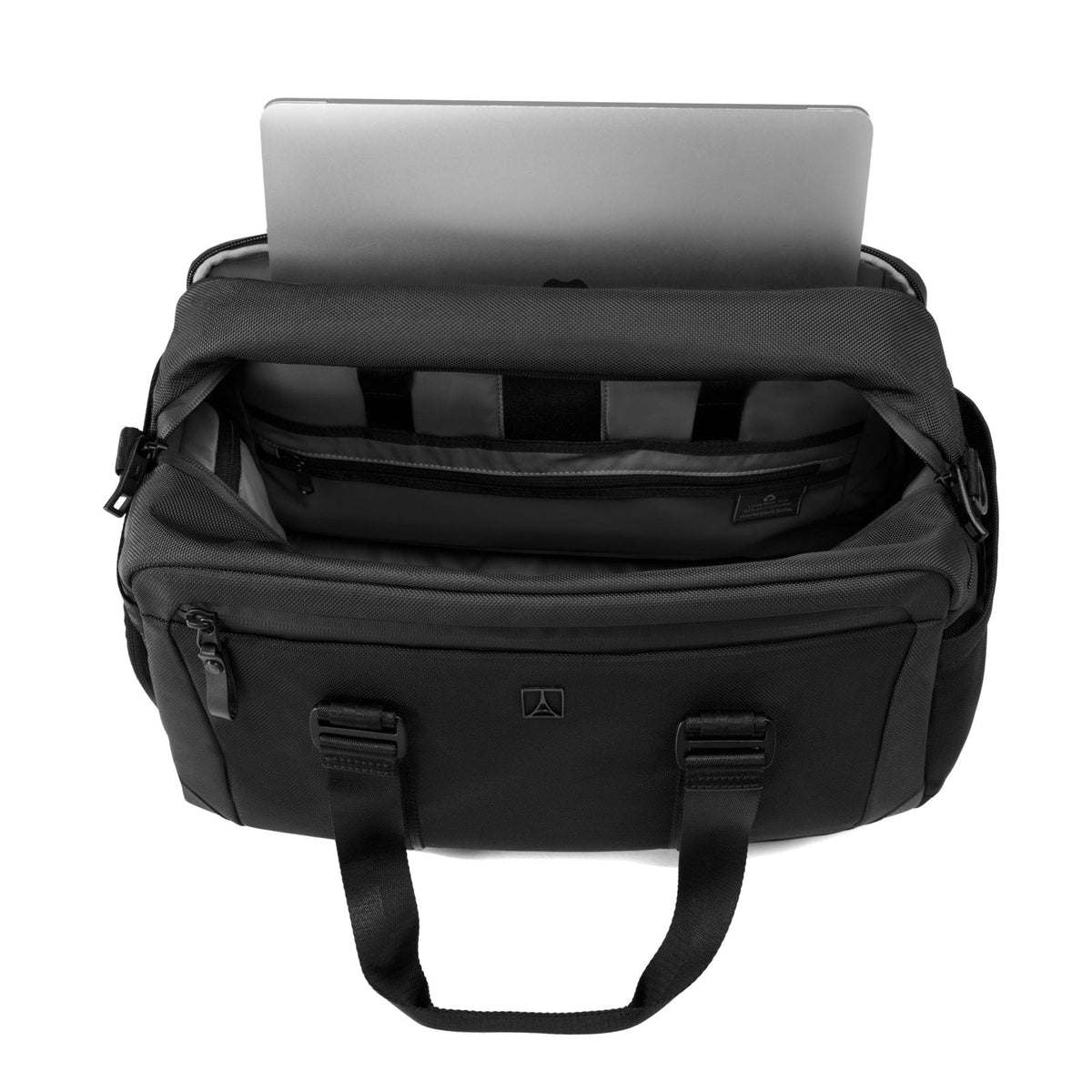 Travelpro Altitude Day - to - Day Duffel 26L, Water Resistant, Work, Business, Men and Women, Jet Black