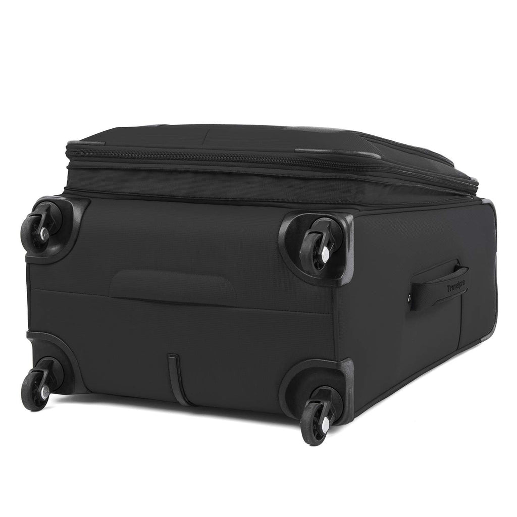 Travelpro Maxlite 5 Softside Expandable Luggage with 4 Spinner Wheels, Lightweight Suitcase, Men and Women, Black, 2 - Piece Set (21/25)