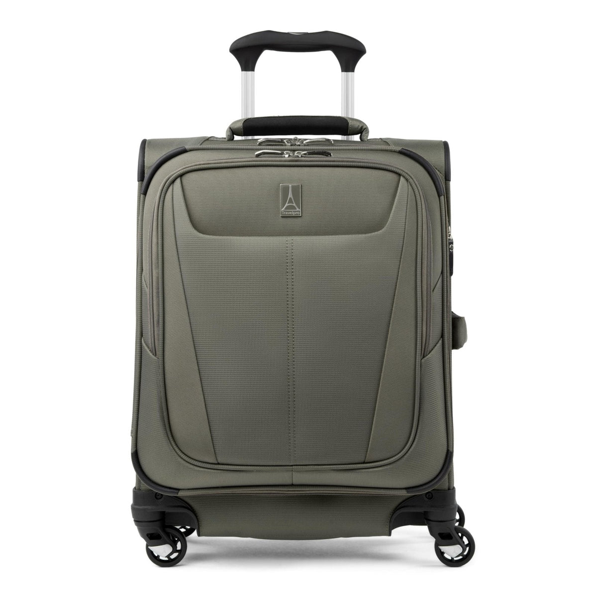 Travelpro Maxlite 5 Softside Expandable Luggage with 4 Spinner Wheels, Lightweight Suitcase, Men and Women, International, Slate Green, Carry-on 19-Inch