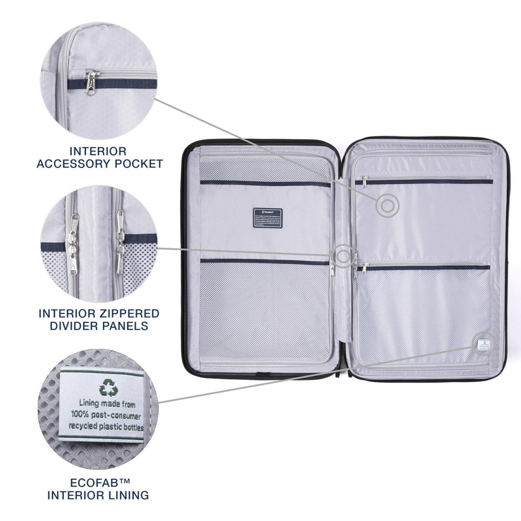 Travelpro Maxlite Air V2 Hardside Expandable Luggage, 8 Spinner Wheels, Lightweight Hard Shell, TSA lock, Shadow Grey, 3 - Piece Set (20/25/28)