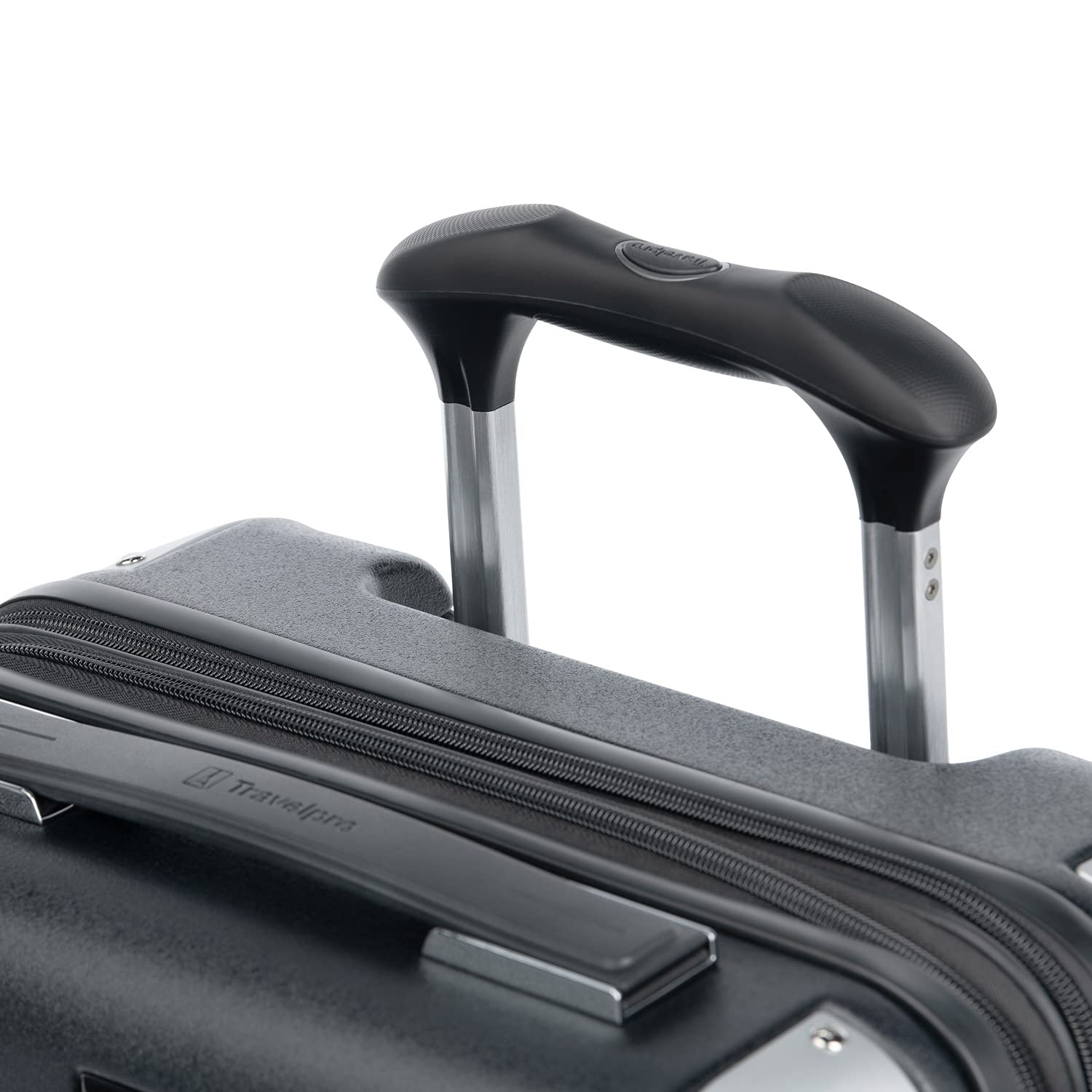 Travelpro Platinum Elite Hardside Expandable Carry on Luggage, 8 Wheel Spinner, TSA Lock, Hard Shell Polycarbonate Suitcase, Shadow Black, Compact Carry on 20 - Inch