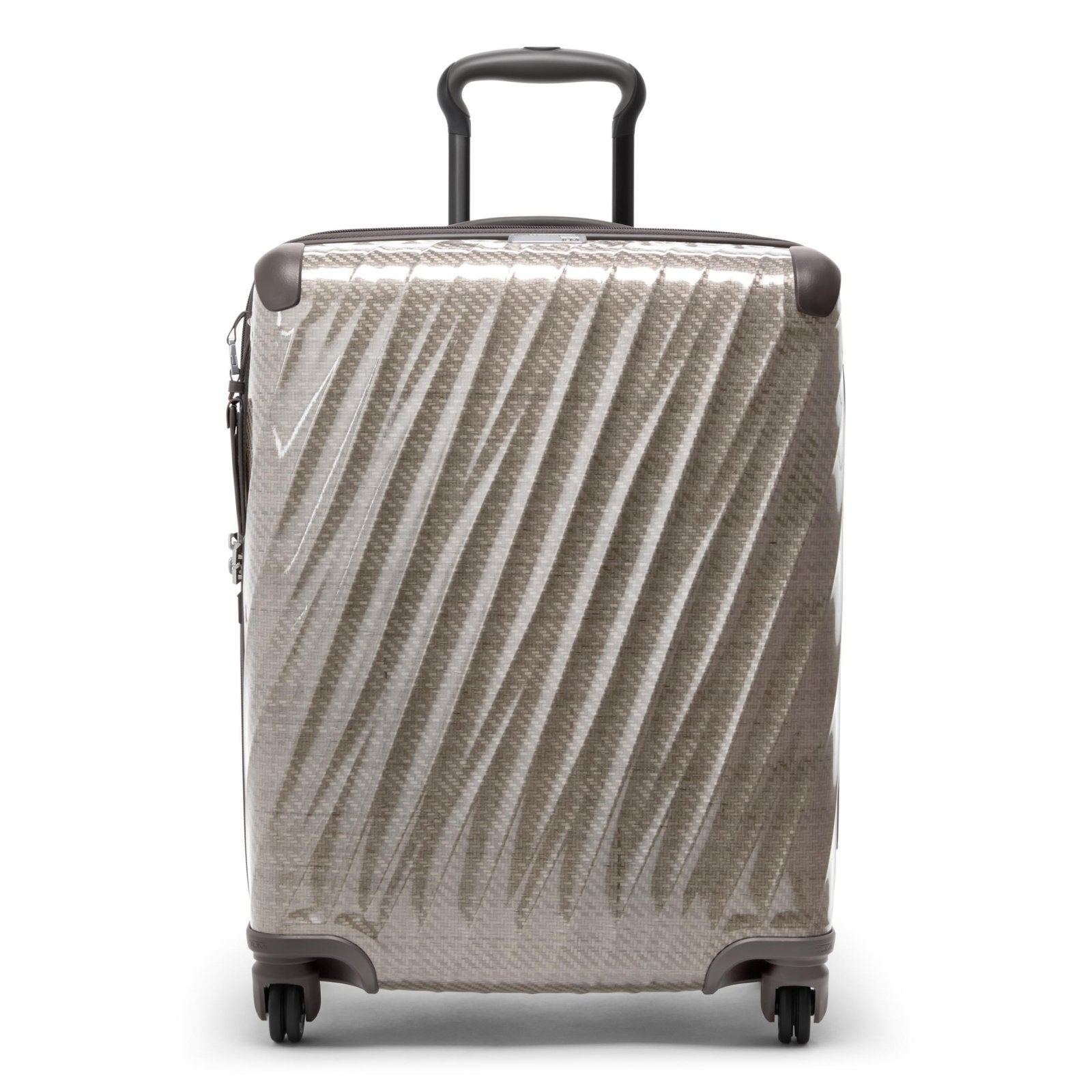 TUMI - 19 Degree Lite 4 Wheel Luggage - Lightweight and Highly Durable, Modern Contour, Hard Shell Men's and Women's Suitcase - 21.75" International Carry-On, Titanium Grey