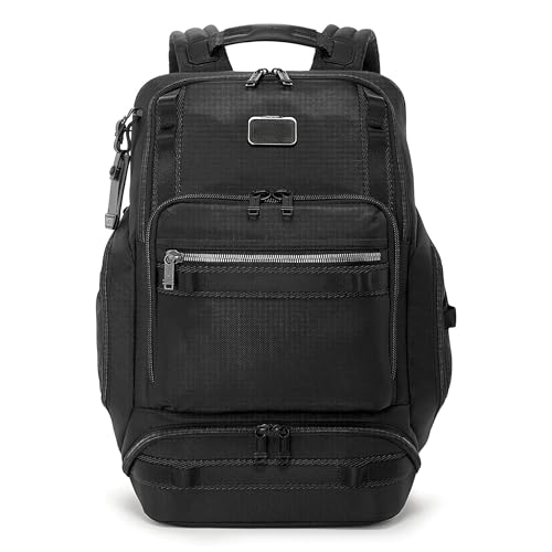 TUMI - Alpha Bravo Renegade Backpack - Travel Backpack & Laptop Bag - With TUMI Tracer - 18.5" X 12.8" X 7.0" - Black