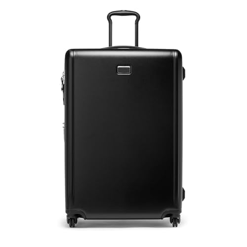 TUMI - Ventra Expandable 4-Wheeled Luggage - Men's and Women's Hard Sided Travel Suitcase - 30.5" Large Expandable Checked, Black Texture
