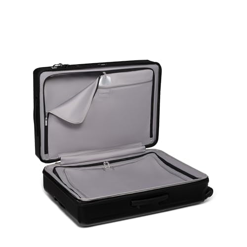 TUMI - Ventra Expandable 4-Wheeled Luggage - Men's and Women's Hard Sided Travel Suitcase - 30.5" Large Expandable Checked, Black Texture
