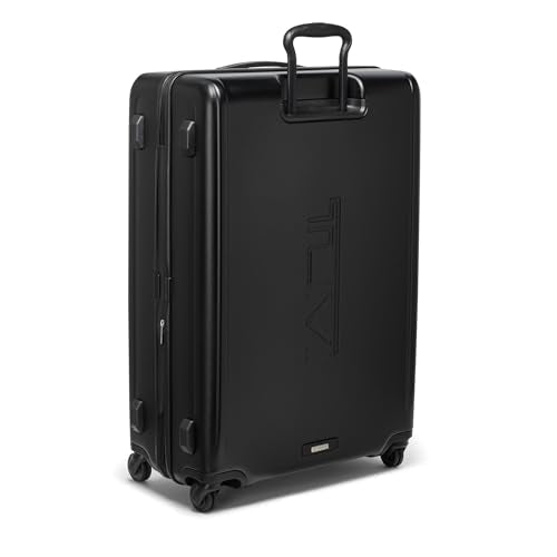 TUMI - Ventra Expandable 4-Wheeled Luggage - Men's and Women's Hard Sided Travel Suitcase - 30.5" Large Expandable Checked, Black Texture
