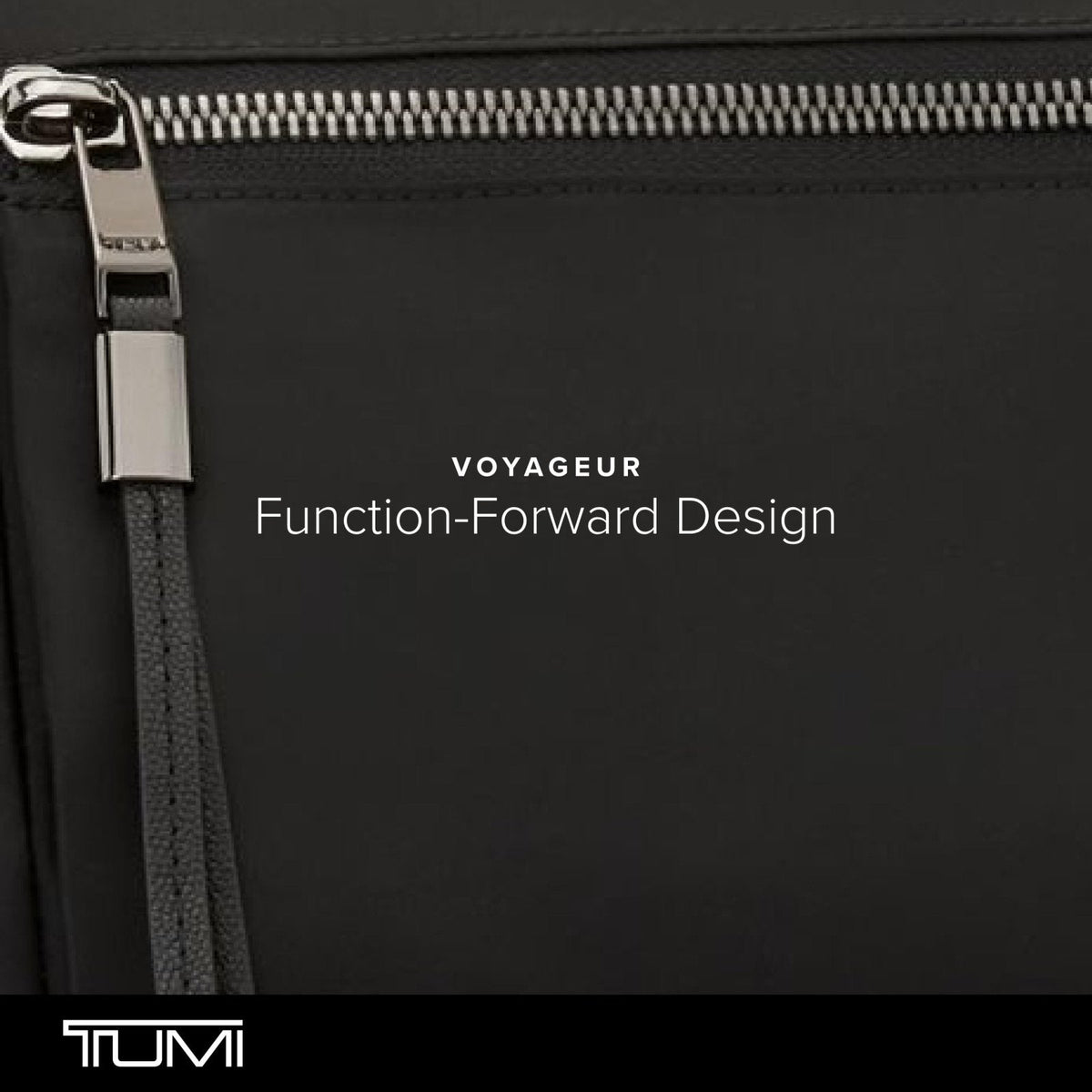 TUMI - Voyageur Contine Weekender - Travel Weekend Bag for Women - Holds Up to 14" Laptop - Multiple Compartment & Pockets - Black & Gunmetal Hardware
