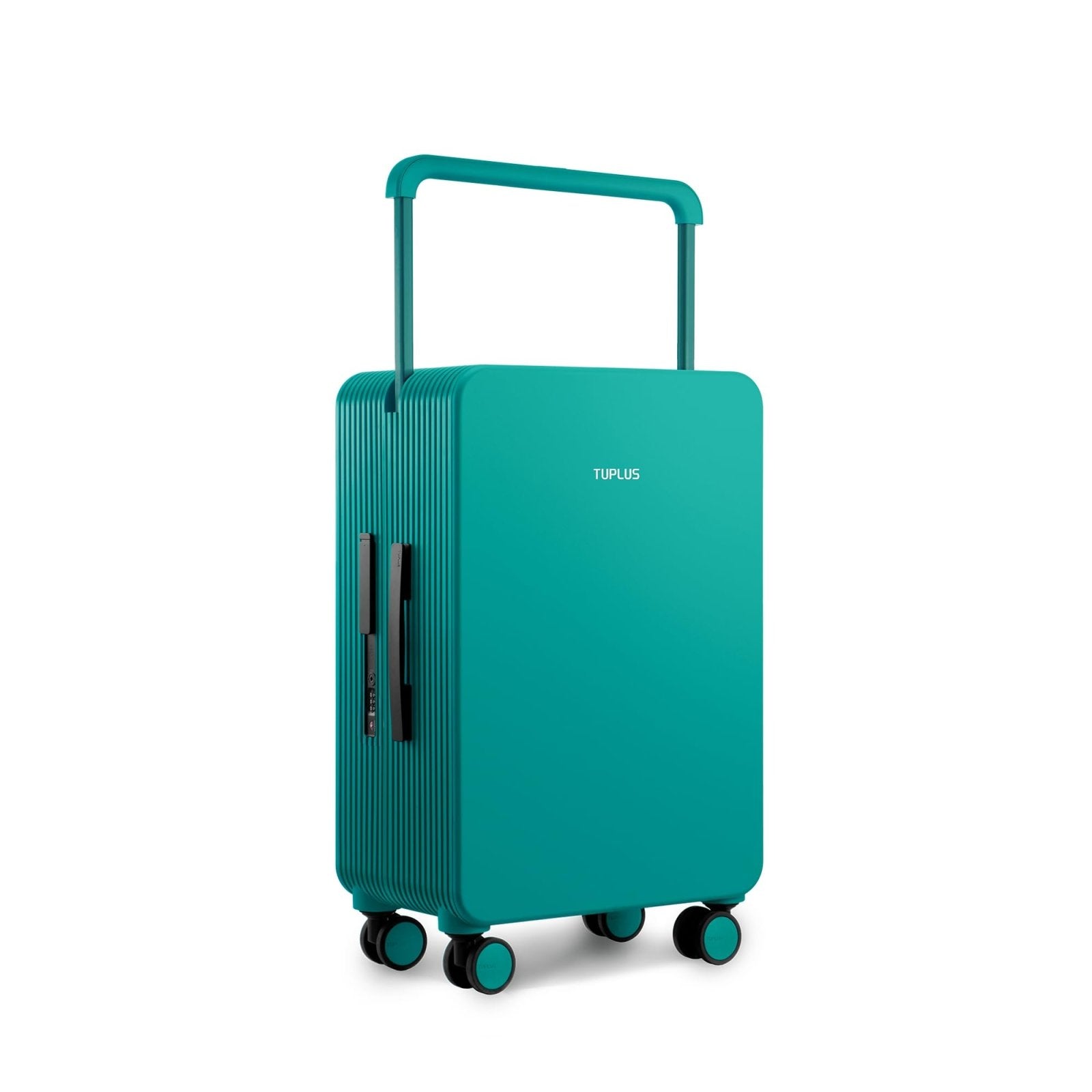 TUPLUS Suitcase ABS Hard Shell Luggage with 4 Spinner Wheels Hold Check in Travel Case with TSA Lock,Balance Series,24",Green