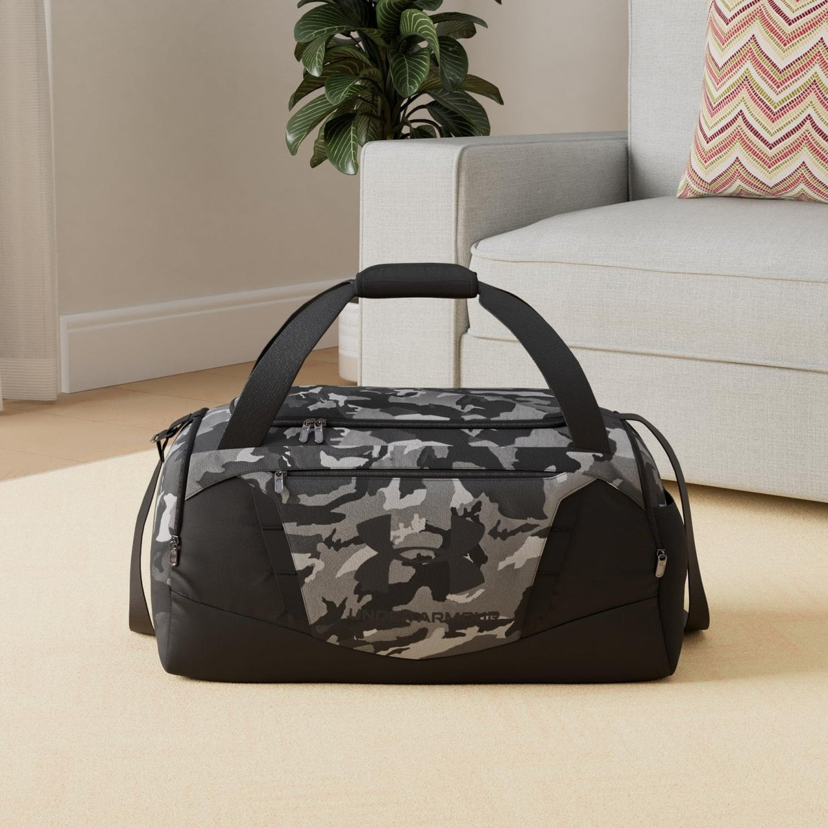 Under Armour Unisex - Adult Undeniable 5.0 Duffle, (009) Black / / Metallic Black, One Size Fits Most