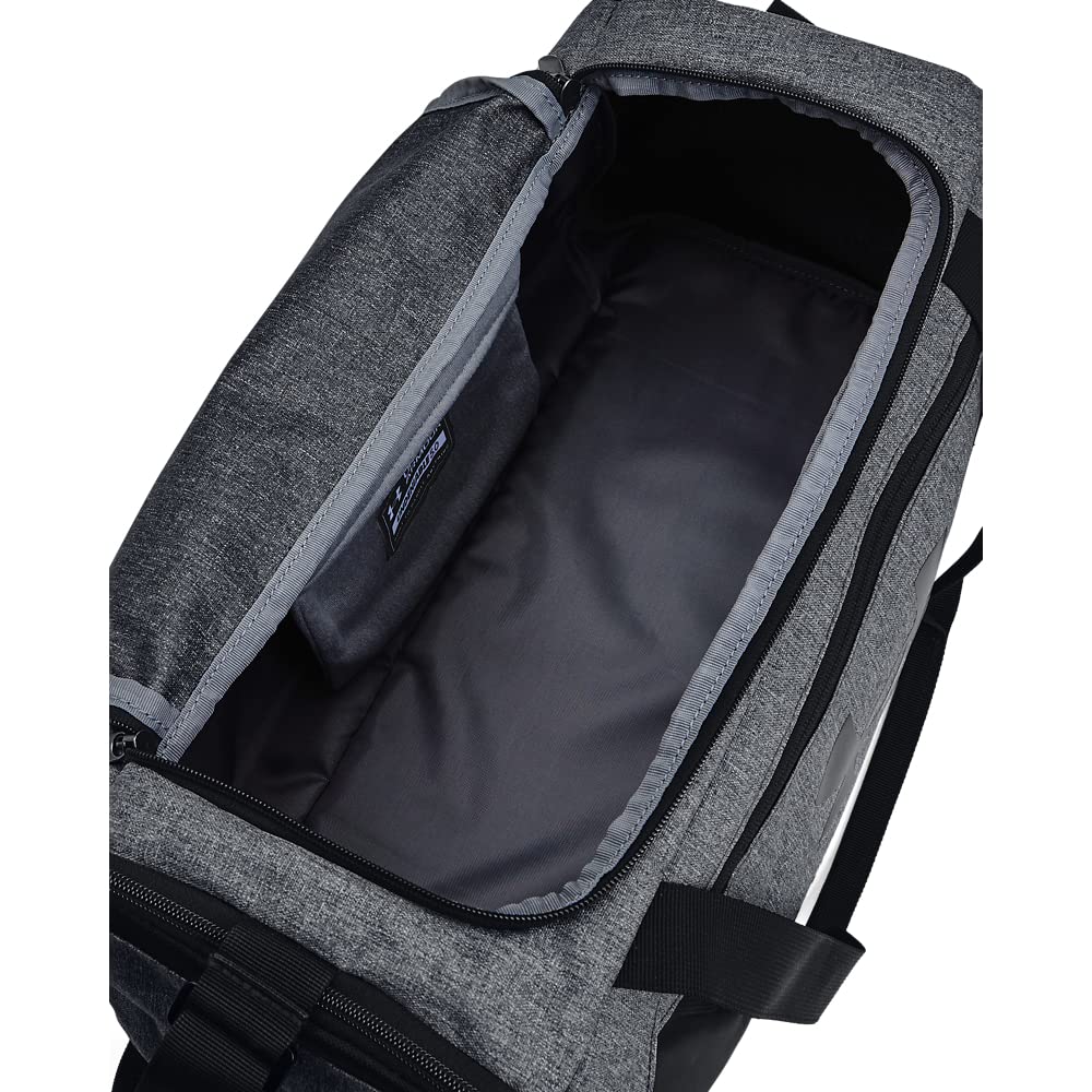 Under Armour Unisex - Adult Undeniable 5.0 Duffle, Pitch Gray Medium Heather (012)/Black, X - Small